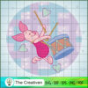Piglet Love Drum SVG Cut File for Cricut & Silhouette 3 Piglet017 copy