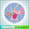 Circle Piglet Drum SVG Cut File for Cricut & Silhouette