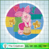 Piglet Colorful SVG Cut File for Cricut & Silhouette 2 Piglet006 copy