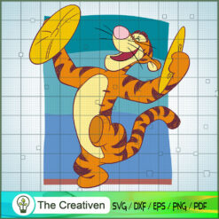 Tigger Bum Bum Fun SVG, Winnie The Pooh SVG, Disney Cartoon SVG