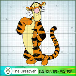 Tigger It's Me ? No Background SVG Cut File for Cricut & Silhouette