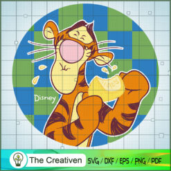 Tigger Eat Clean SVG, Winnie The Pooh SVG, Disney Cartoon SVG