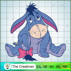 Sad Boy Eeyore SVG, Winnie The Pooh SVG, Disney Cartoon SVG