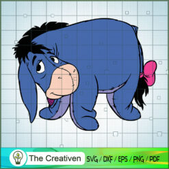 Cute Eeyore SVG, Winnie The Pooh SVG, Disney Cartoon SVG