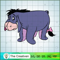 Eeyore Sad SVG, Winnie The Pooh SVG, Disney Cartoon SVG