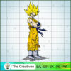Goku Super Saiyan 2 SVG, Cartoon SVG, Dragon Ball SVG 3 134 copy 7