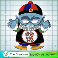 Pilaf SVG, Cartoon SVG, Dragon Ball SVG