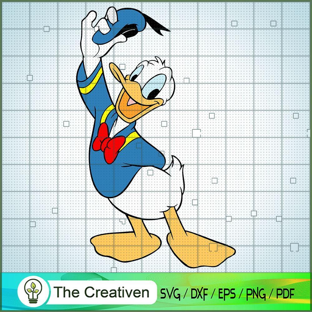 Donald Duck Hi SVG, Cartoon SVG, Donald Duck SVG 1 Donald Duck Hi SVG, Cartoon SVG, Donald Duck SVG