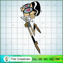 Mandark Love SVG, Cartoon SVG, Dexter's Laboratory SVG
