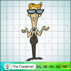 Dexter's Dad SVG, Cartoon SVG, Dexter's Laboratory SVG