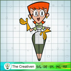 Dexter's Mom SVG, Cartoon SVG, Dexter's Laboratory SVG
