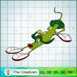 Dog K-9 Run SVG, Duck Dodgers SVG, Cartoon SVG