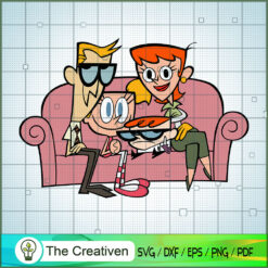 Family Dexter SVG, Cartoon SVG, Dexter's Laboratory SVG