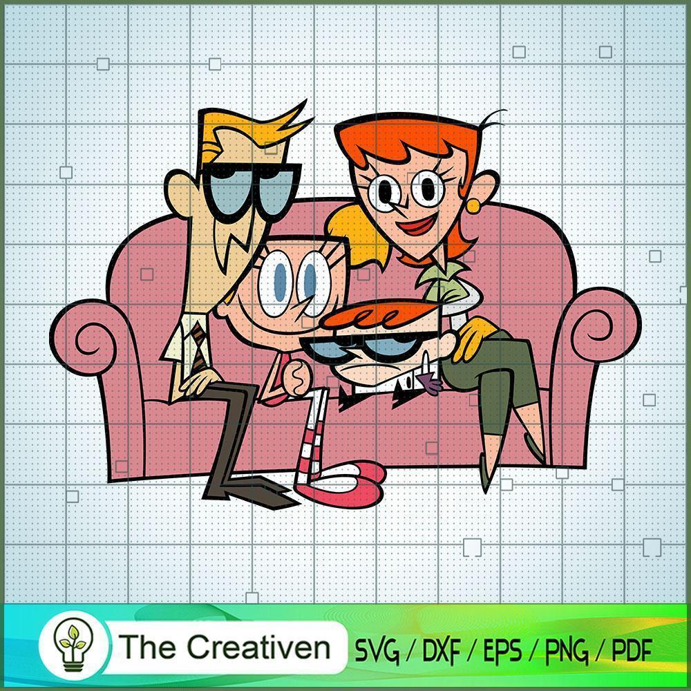 Family Dexter SVG, Cartoon SVG, Dexter's Laboratory SVG 1 Family Dexter SVG, Cartoon SVG, Dexter's Laboratory SVG