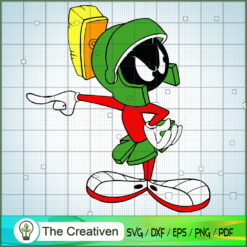 Duck Dodgers Marvin SVG, Duck Dodgers SVG, Cartoon SVG