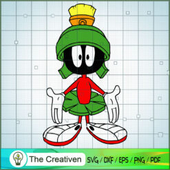 Duck Dodgers Marvin 2 SVG, Duck Dodgers SVG, Cartoon SVG