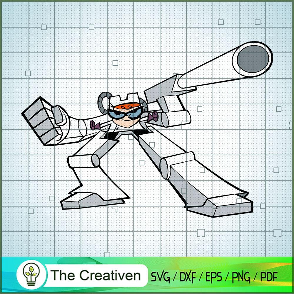 Dexter Robot SVG, Cartoon SVG, Dexter's Laboratory SVG 1 Dexter Robot SVG, Cartoon SVG, Dexter's Laboratory SVG