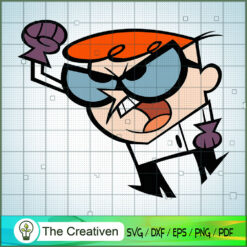 Dexter Hate SVG, Cartoon SVG, Dexter's Laboratory SVG