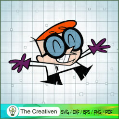 Dexter Jump SVG, Cartoon SVG, Dexter's Laboratory SVG