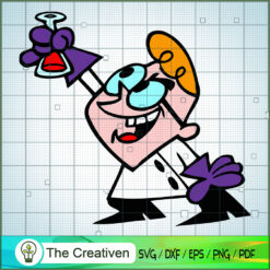 Dexter Happy SVG, Cartoon SVG, Dexter's Laboratory SVG