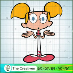 Dee Dee Nothing SVG, Cartoon SVG, Dexter's Laboratory SVG