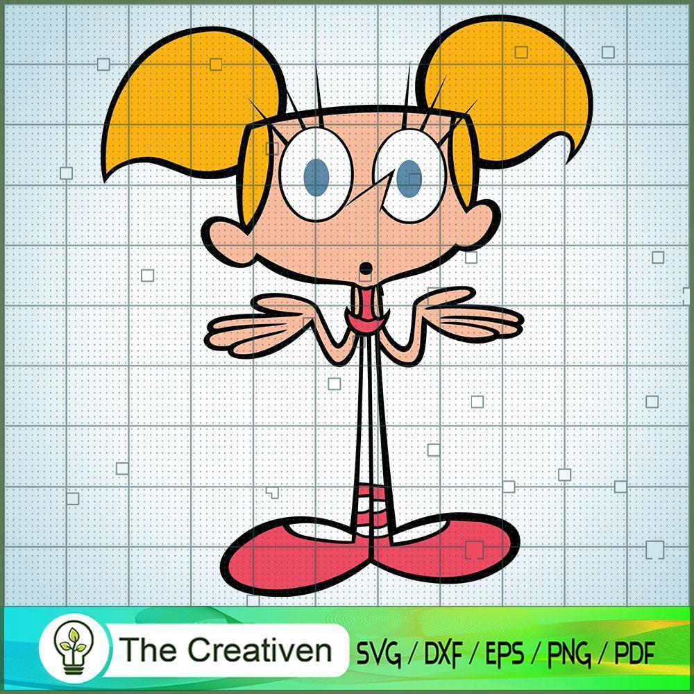 Dee Dee Nothing SVG, Cartoon SVG, Dexter's Laboratory SVG 1 Dee Dee Nothing SVG, Cartoon SVG, Dexter's Laboratory SVG