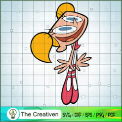 Dee Dee Fly SVG, Cartoon SVG, Dexter's Laboratory SVG