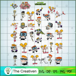 Bundle Dexter's Laboratory SVG, Cartoon SVG, Dexter's Laboratory SVG