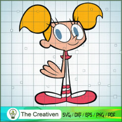 Dee Dee Cute SVG, Cartoon SVG, Dexter's Laboratory SVG