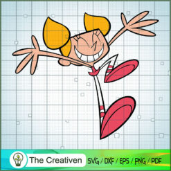 Yeah Dee Dee SVG, Cartoon SVG, Dexter's Laboratory SVG