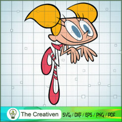 Dee Dee go SVG, Cartoon SVG, Dexter's Laboratory SVG