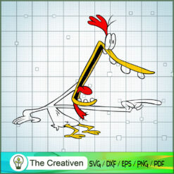 Chicken Surprise SVG, Cartoon SVG, Cow and Chicken SVG