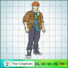 Wheeler SVG, Cartoon SVG, Captain Planet SVG