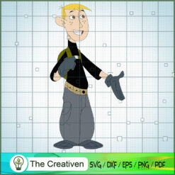 Ron Stoppable SVG, Cartoon SVG, Atomic Betty SVG