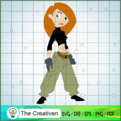 Kim Possible SVG, Cartoon SVG, Atomic Betty SVG