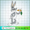 Bugs Bunny Eat Carrot 2 SVG Cut File for Cricut & Silhouette