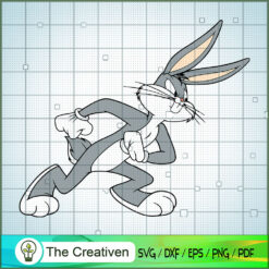 Bugs Bunny Run SVG Cut File for Cricut & Silhouette