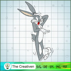 Bugs Bunny Panic SVG Cut File for Cricut & Silhouette