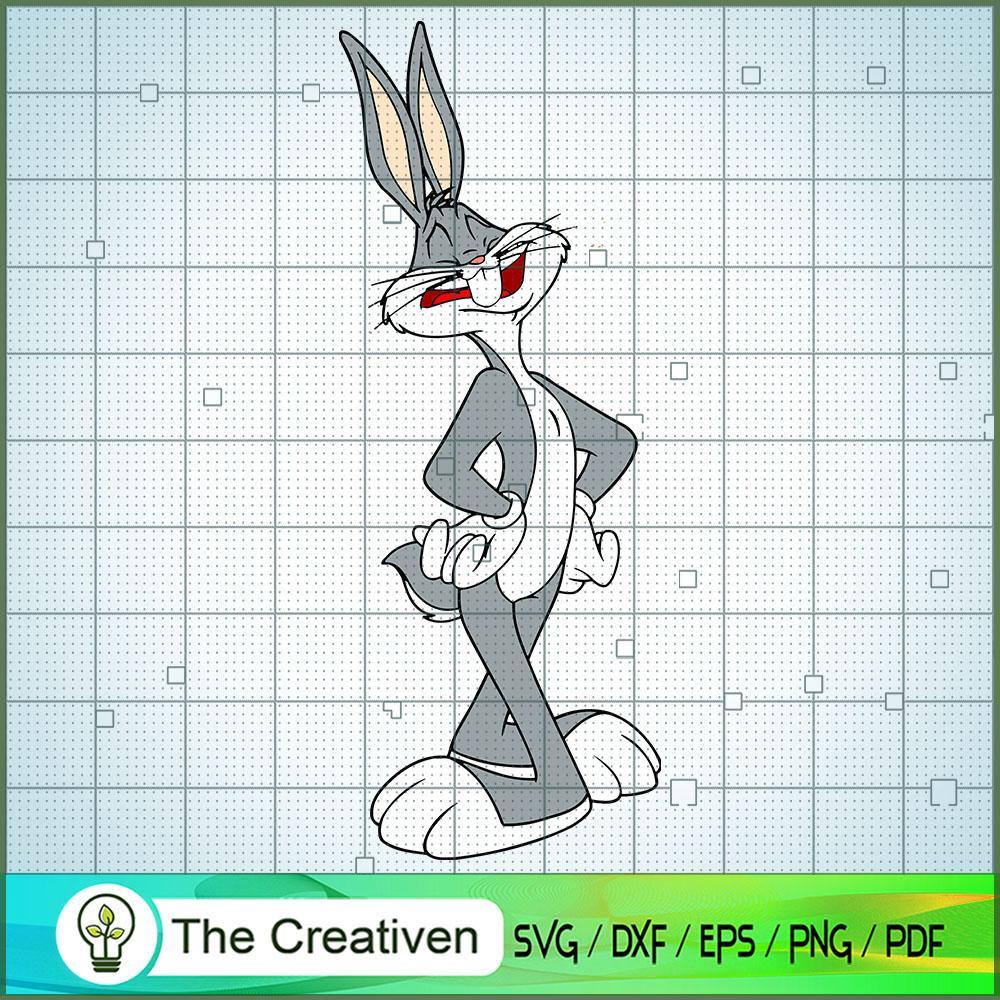 Bugs Bunny Disappointed SVG Cut File for Cricut & Silhouette 1 Bugs Bunny Disappointed SVG Cut File for Cricut & Silhouette