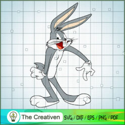 Bugs Bunny Smile SVG Cut File for Cricut & Silhouette