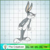 Bugs Bunny Angry SVG Cut File for Cricut & Silhouette
