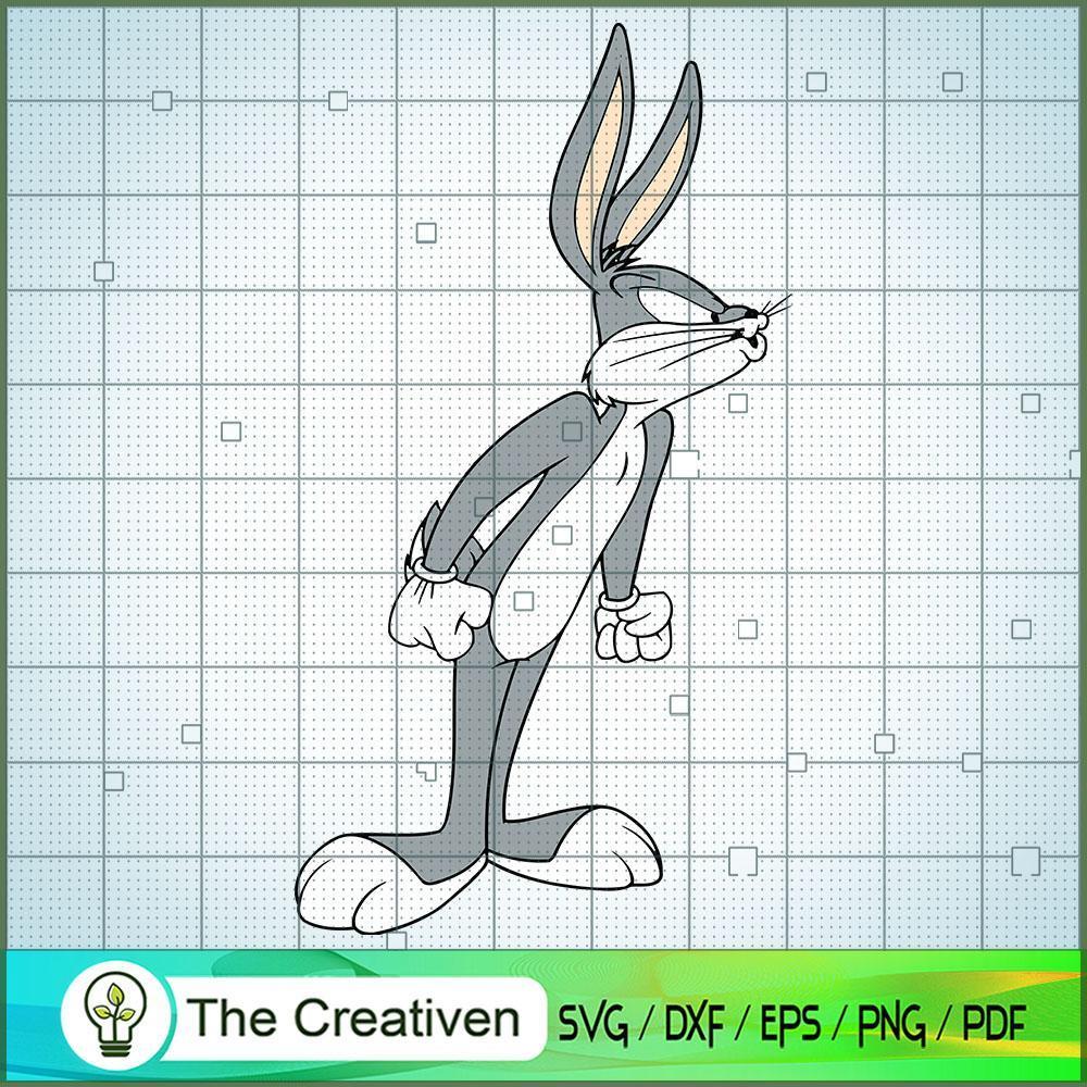Bugs Bunny Angry SVG Cut File for Cricut & Silhouette 1 Bugs Bunny Angry SVG Cut File for Cricut & Silhouette