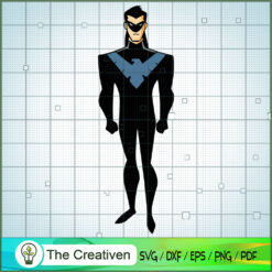 Nightwing SVG, Cartoon SVG, DC Comics Characters SVG