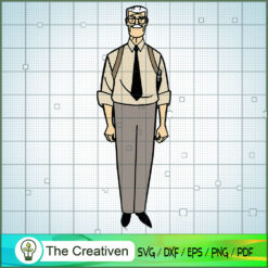 Bruce Wayne SVG, Cartoon SVG, DC Comics Characters SVG