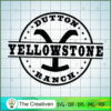 Yellowstone Dutton Ranch SVG Cut File for Cricut & Sil Design 23184 2 Yellowstone 30 copy