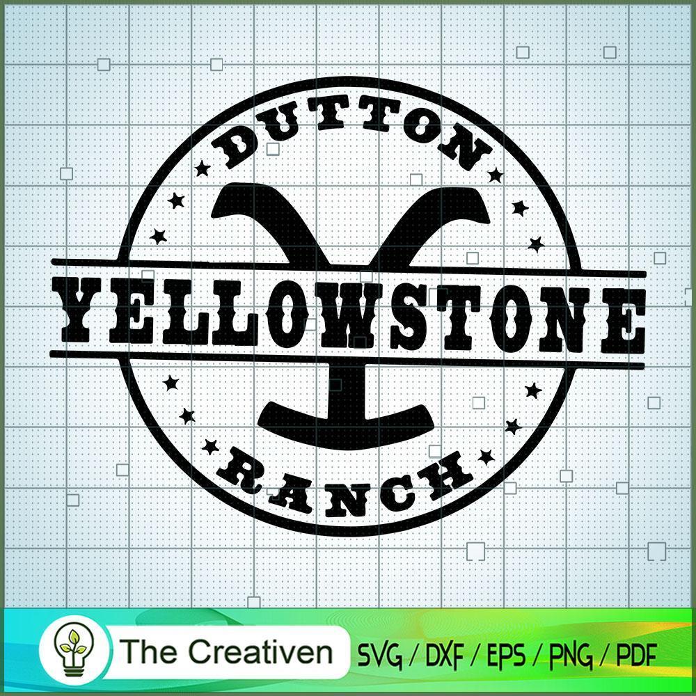 Yellowstone Dutton Ranch SVG Cut File for Cricut & Sil Design 23184 1 Yellowstone Dutton Ranch SVG Cut File for Cricut & Sil Design 23184