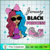 Birthday Girl January SVG, Birthday Girl SVG, Black Women SVG 2 16 copy 72