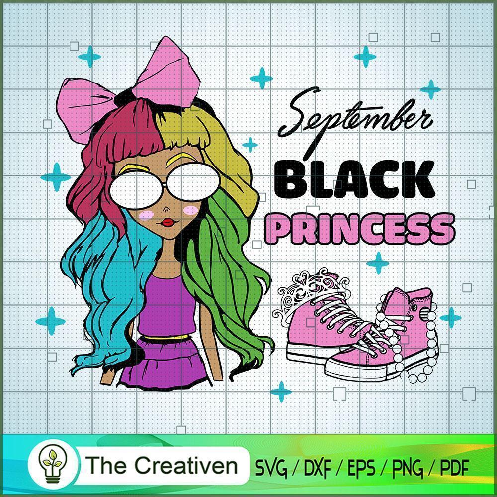 Birthday Girl September SVG, Birthday Girl SVG, Black Women SVG 1 Birthday Girl September SVG, Birthday Girl SVG, Black Women SVG