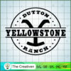 Black Logo Yellowstone SVG, Yellowstone SVG, Cowboy SVG 3 Yellowstone 19 copy