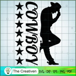 Rate Star Cowboy SVG, Yellowstone SVG, Cowboy SVG
